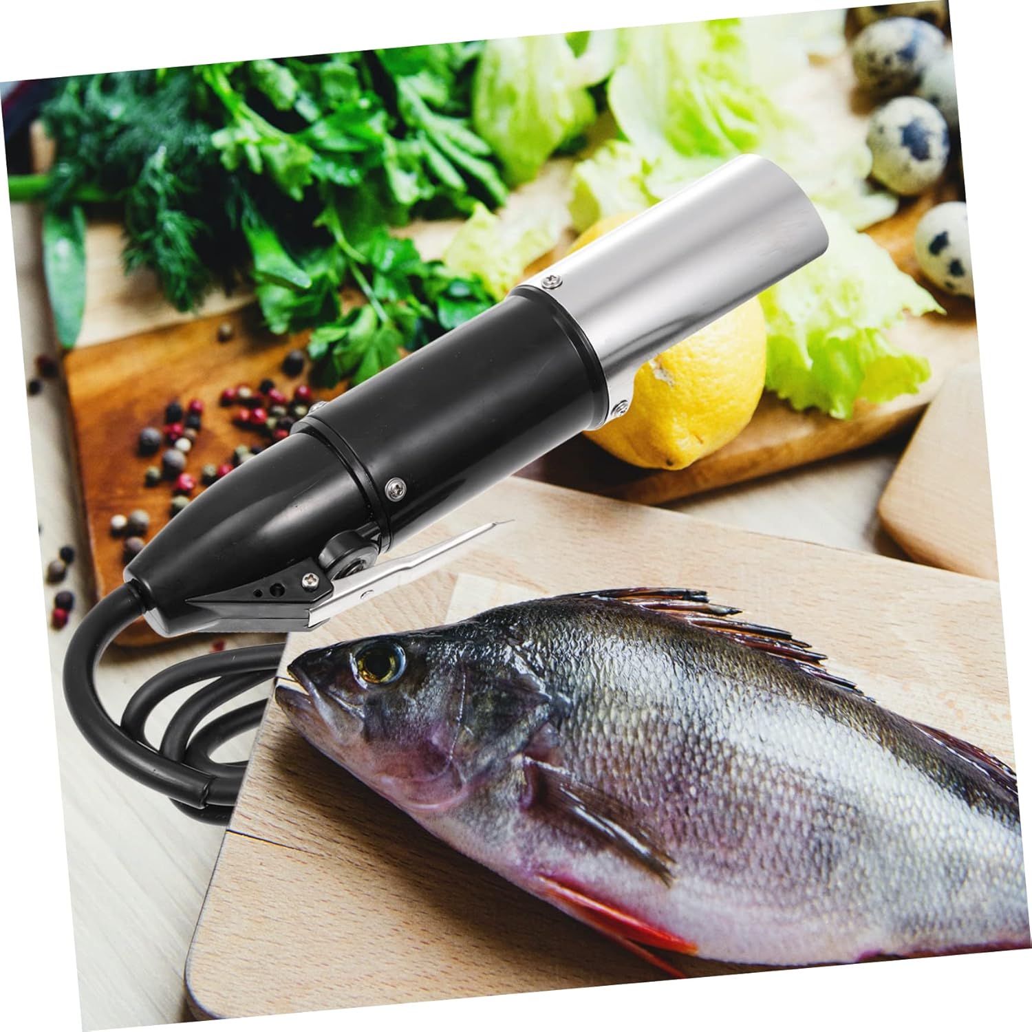 elektryczny przyrząd do usuwania łusek ryb